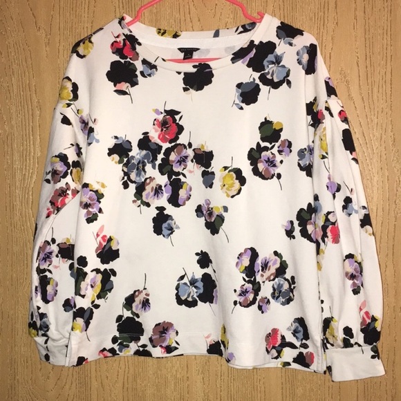 Ann Taylor Sweaters - Ann Taylor Floral Sweater